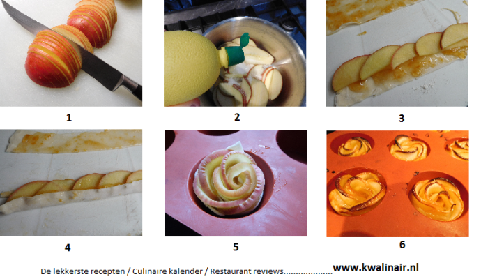 appelroosjes volgorde